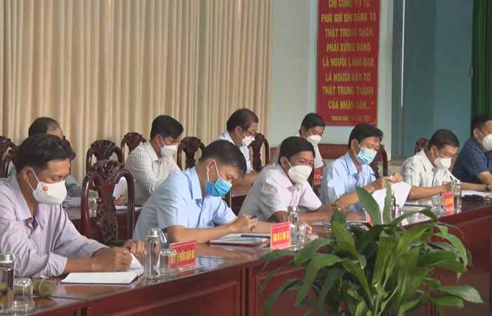 Vĩnh Châu: Uỷ ban Kiểm tra Thị ủy tổng kết công tác kiểm tra, giám sát năm 2021